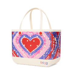 Original Bogg Bag - Dye-licious Heart Buoy Red