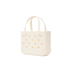Bitty Bogg Bag - Cut Out Heart Coconut