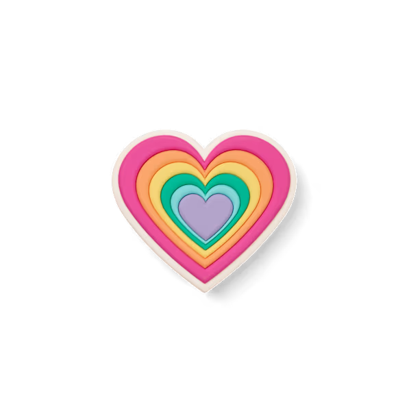 Bogg Bit  - Layered Heart