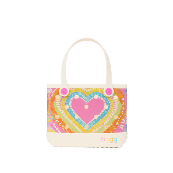 Bitty Bogg Bag - Dye-licious Heart Pink Taffy