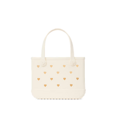 Bitty Bogg Bag - Cut Out Heart Coconut